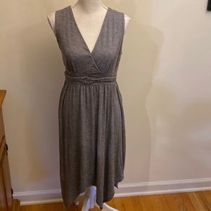 Gray Cato V Neck Dress - Size Small